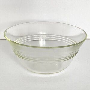 PYREX 445 Custard Pudding Gelatin Cup Dessert Bowl Clear Glass MCM Vintage USA